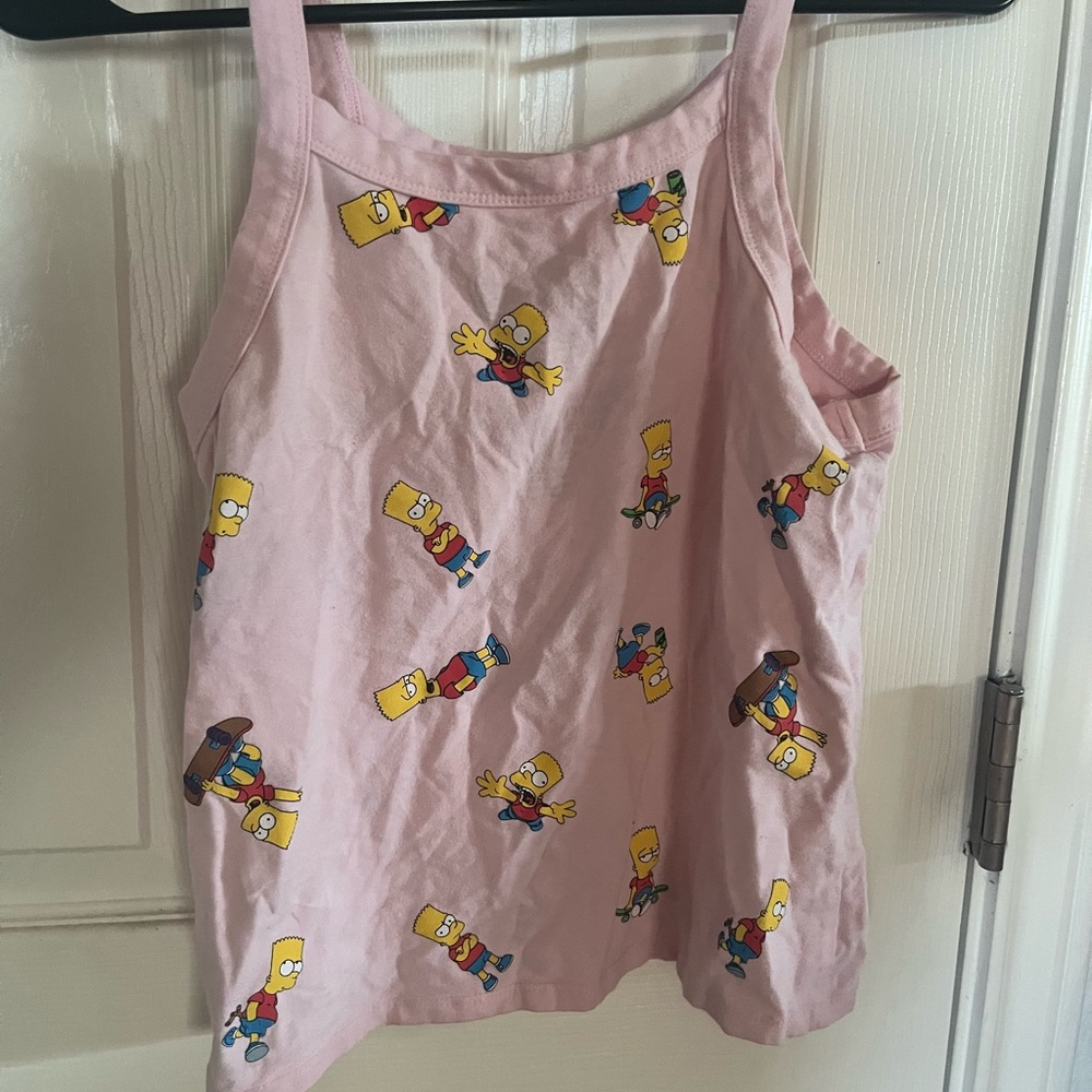 Bart Simpson crop top 3for10